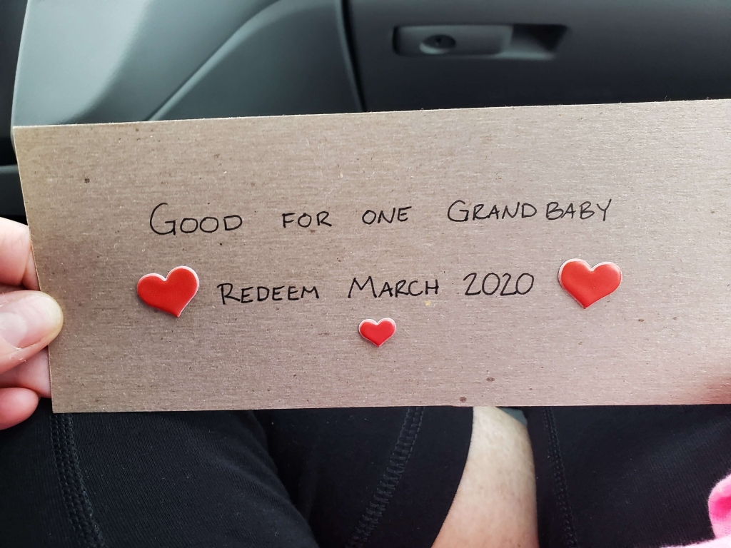 Pregnancy announcement