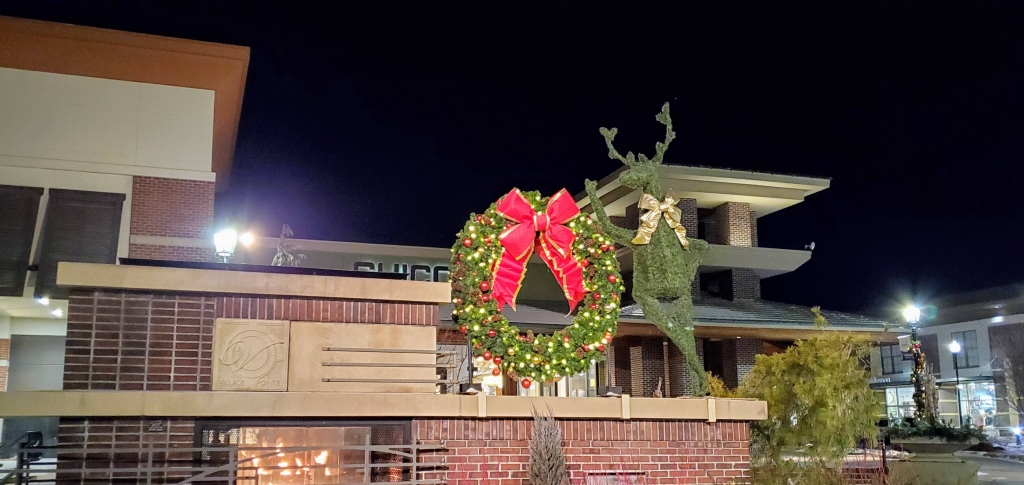Green reindeer