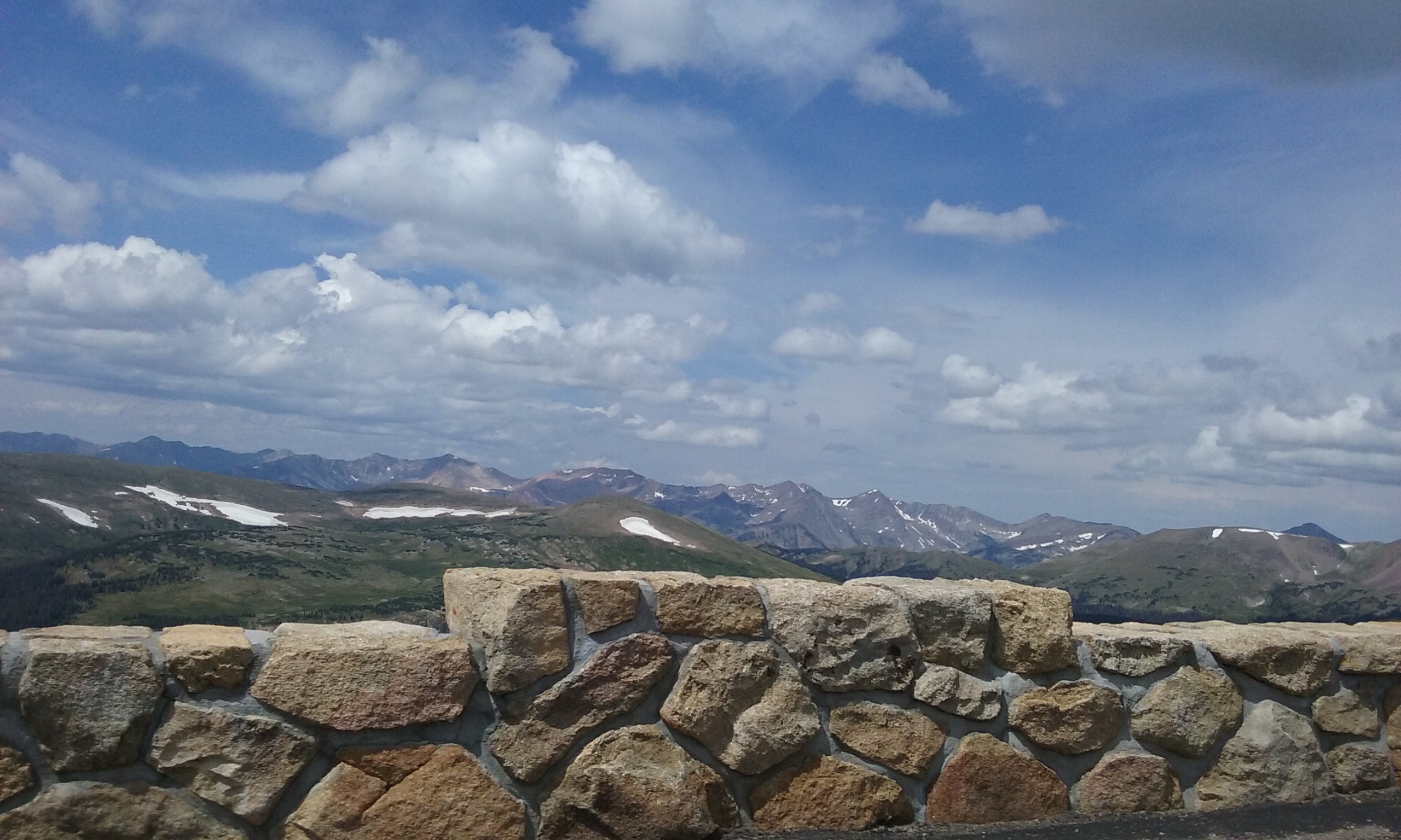 View from Trail Ridge Road in Rocky Mountain Nat'l Park