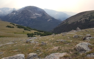 View from Ute Trail off Trail Ridge Road in Rocky Mountain Nat'l Park