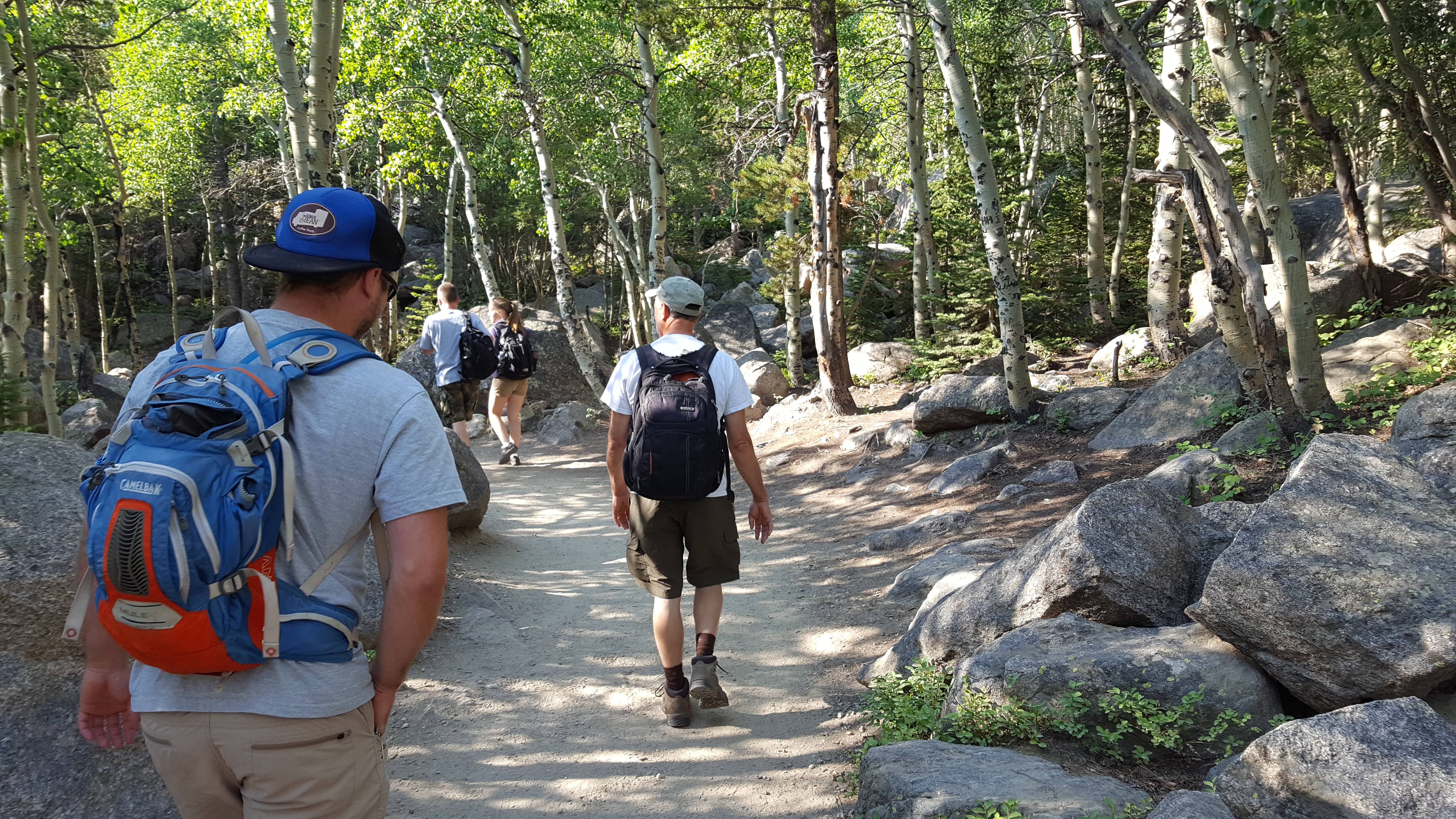 Glacier Gorge Trailhead in Rocky Mountain Nat'l Park