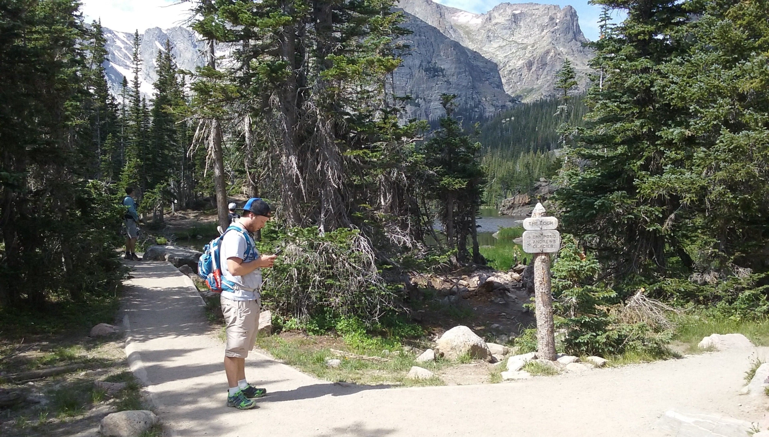 The Loch in Rocky Mountain Nat'l Park