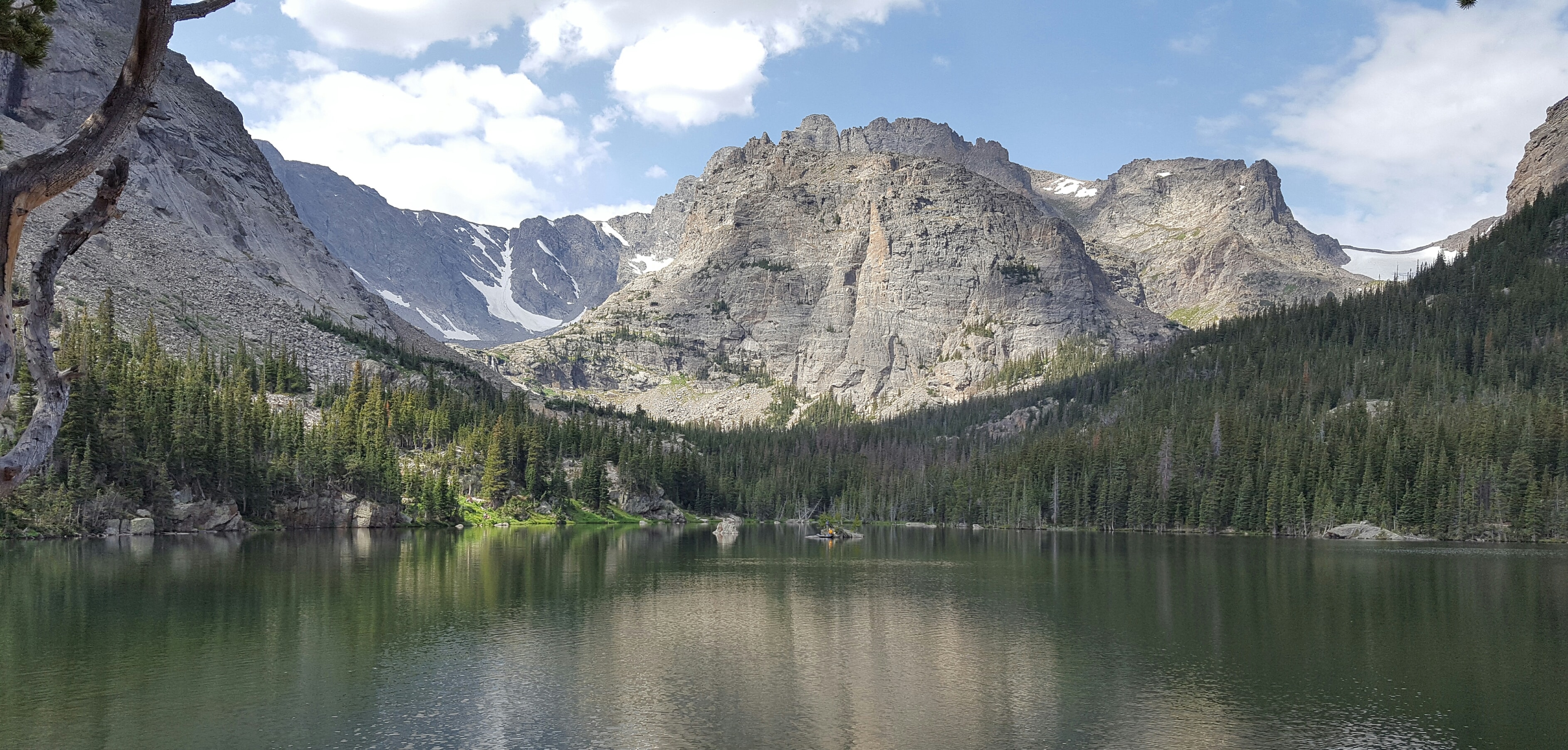 Loch Lake in Rocky Mountain Nat'l Park