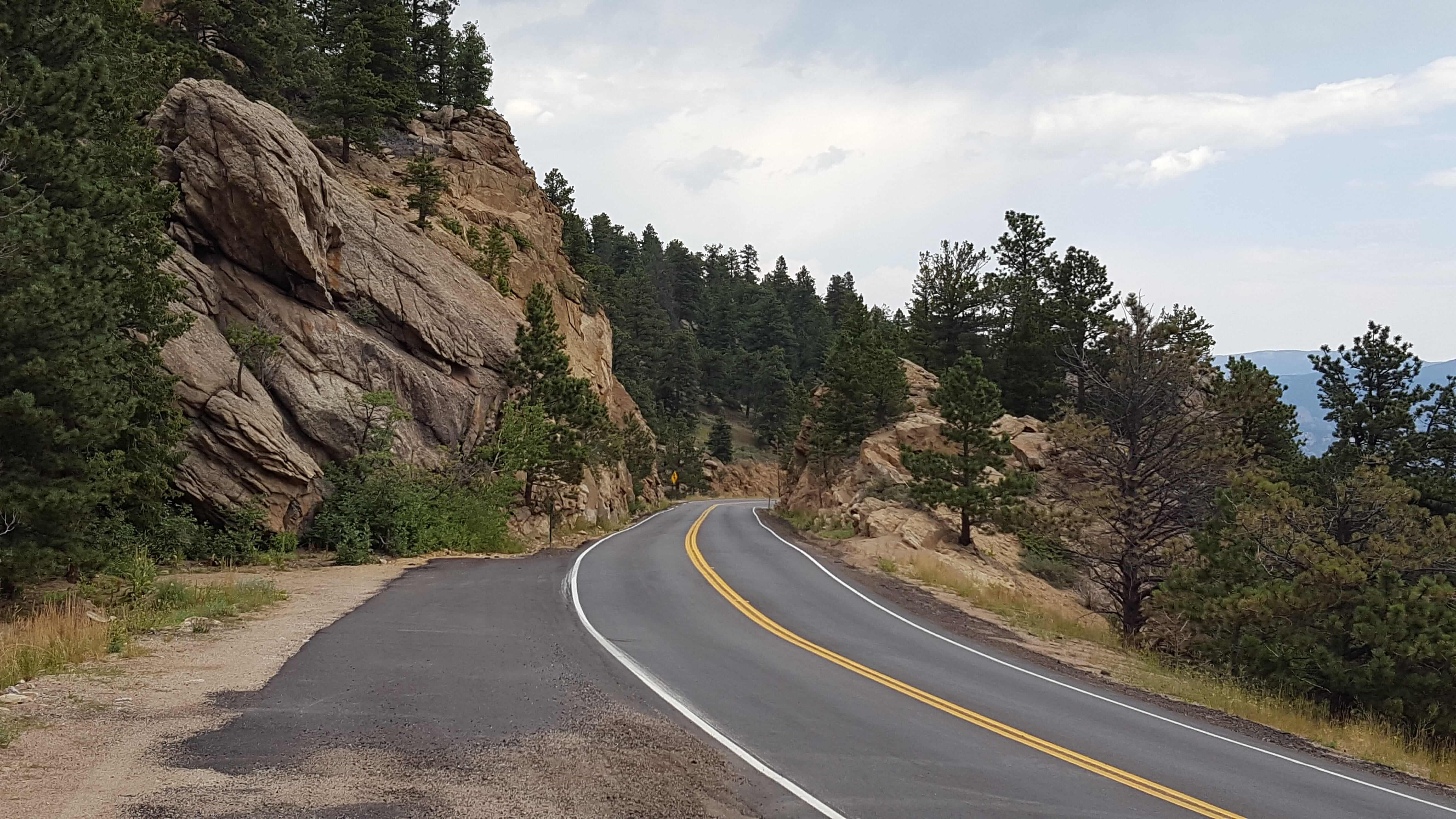 Near Estes Park on highway C7