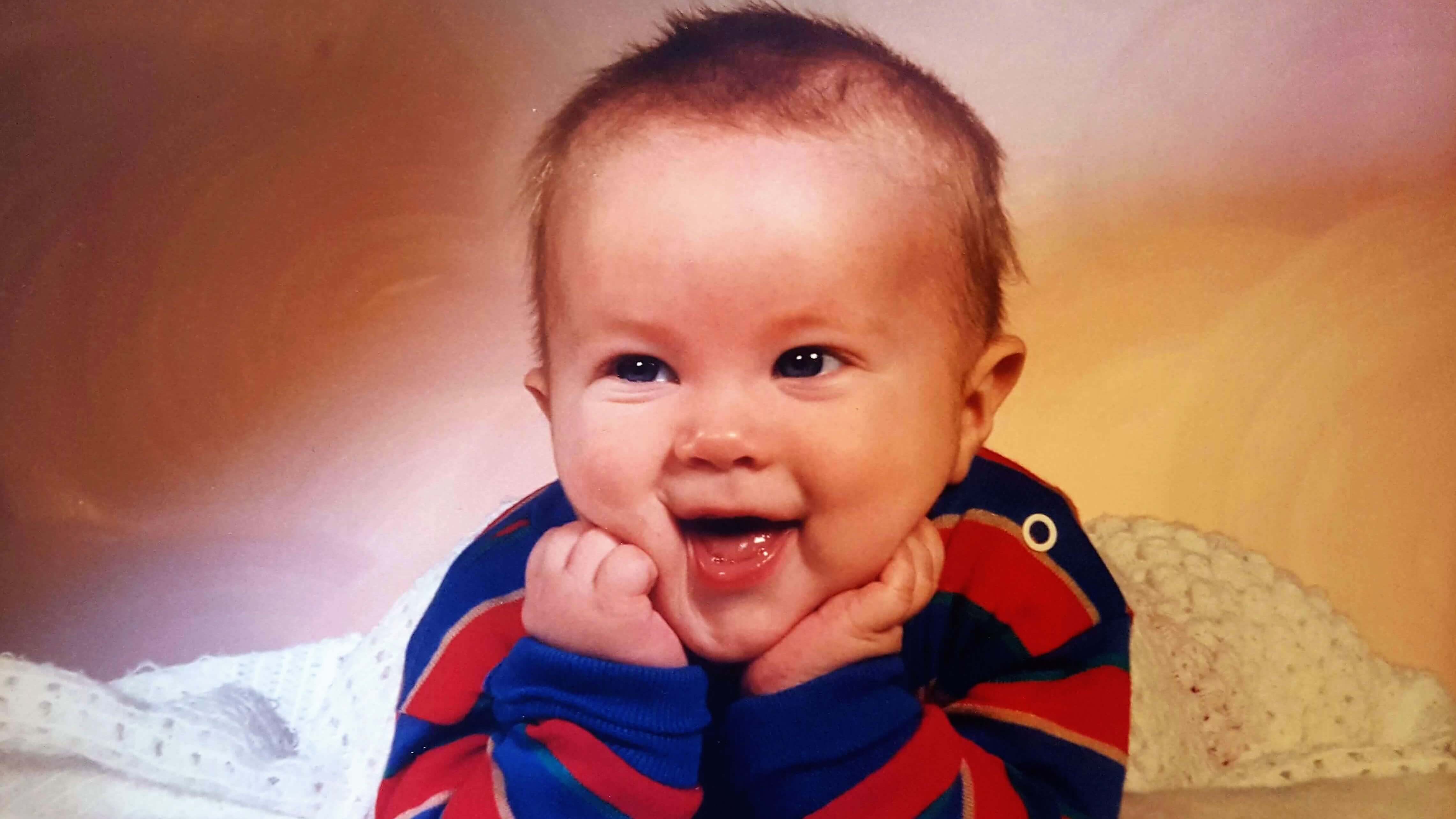 Adorable 4 1/2 month old