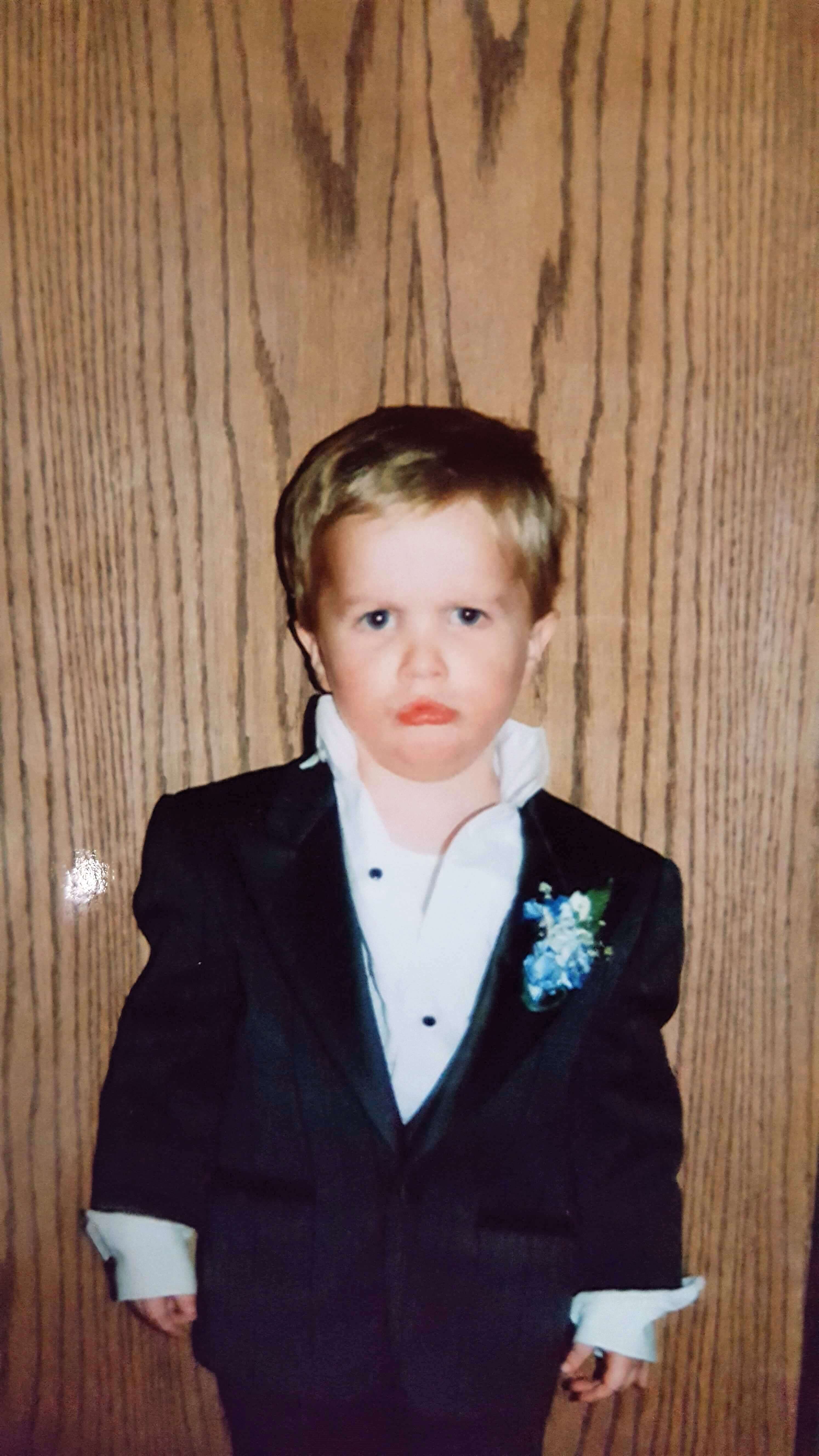 3-year old ringbearer