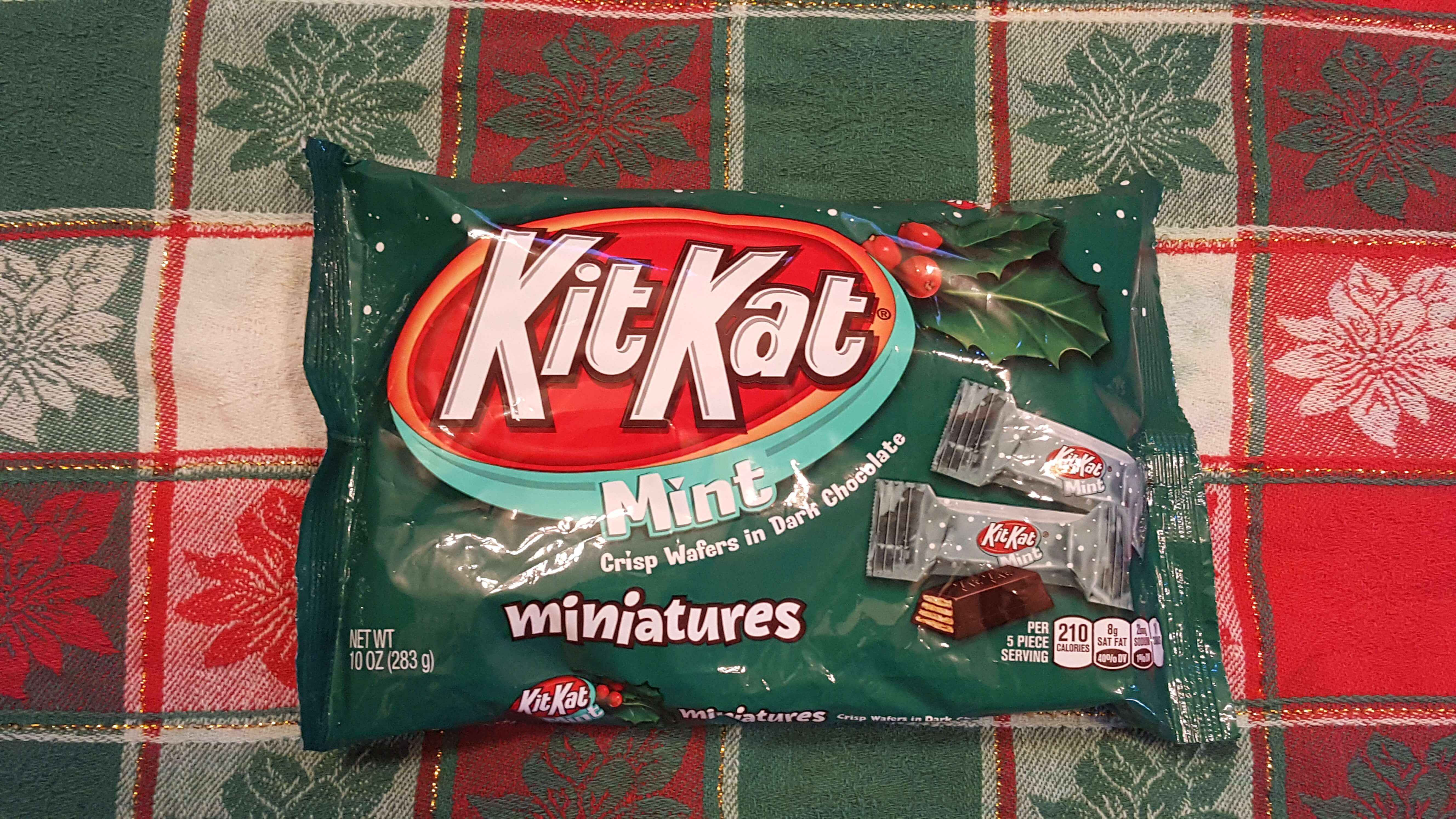 Tis the season for Mint Kit Kat!