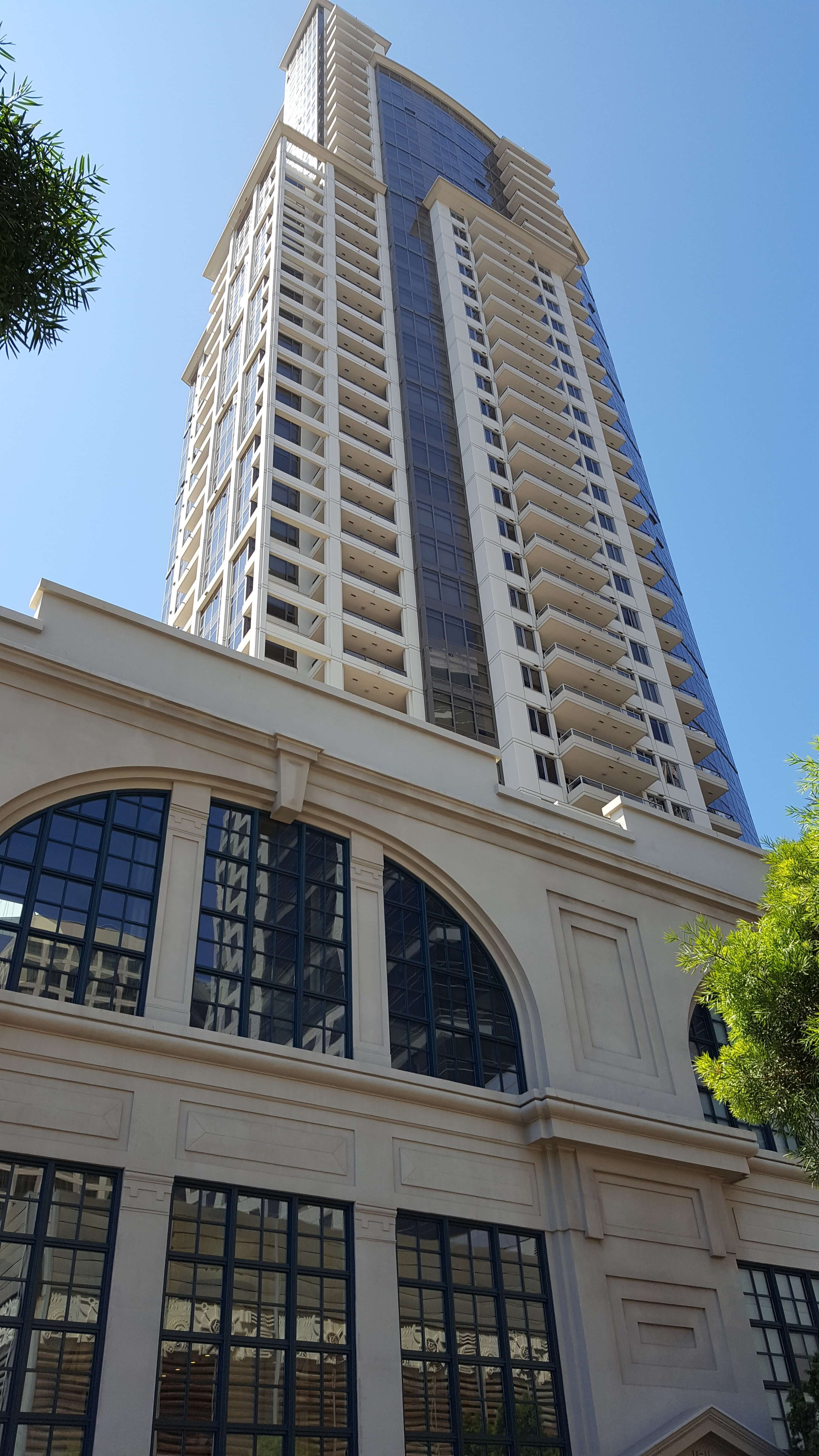 Tall San Diego building
