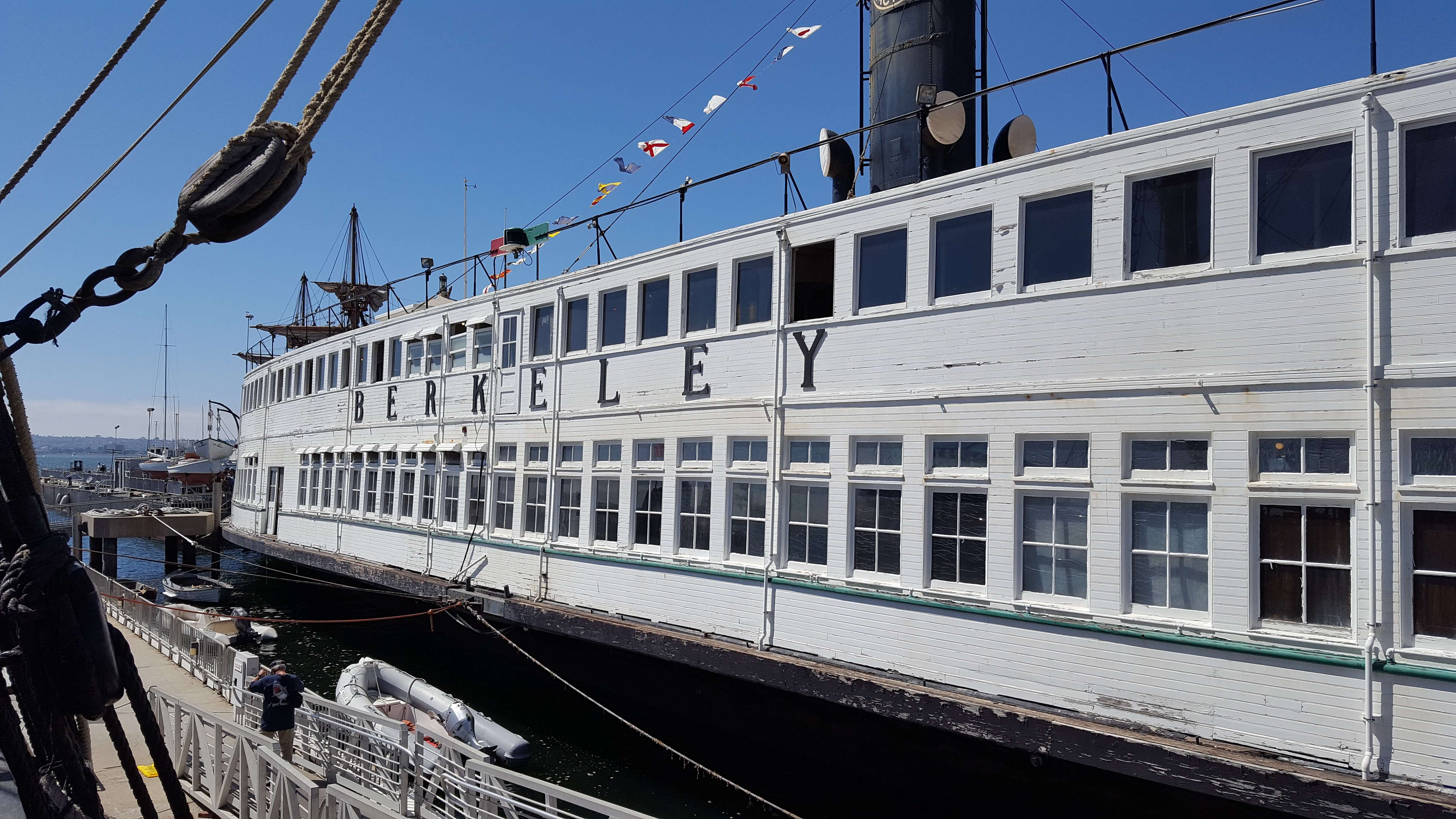 The Berkeley ferryboat at the Maritime Museum