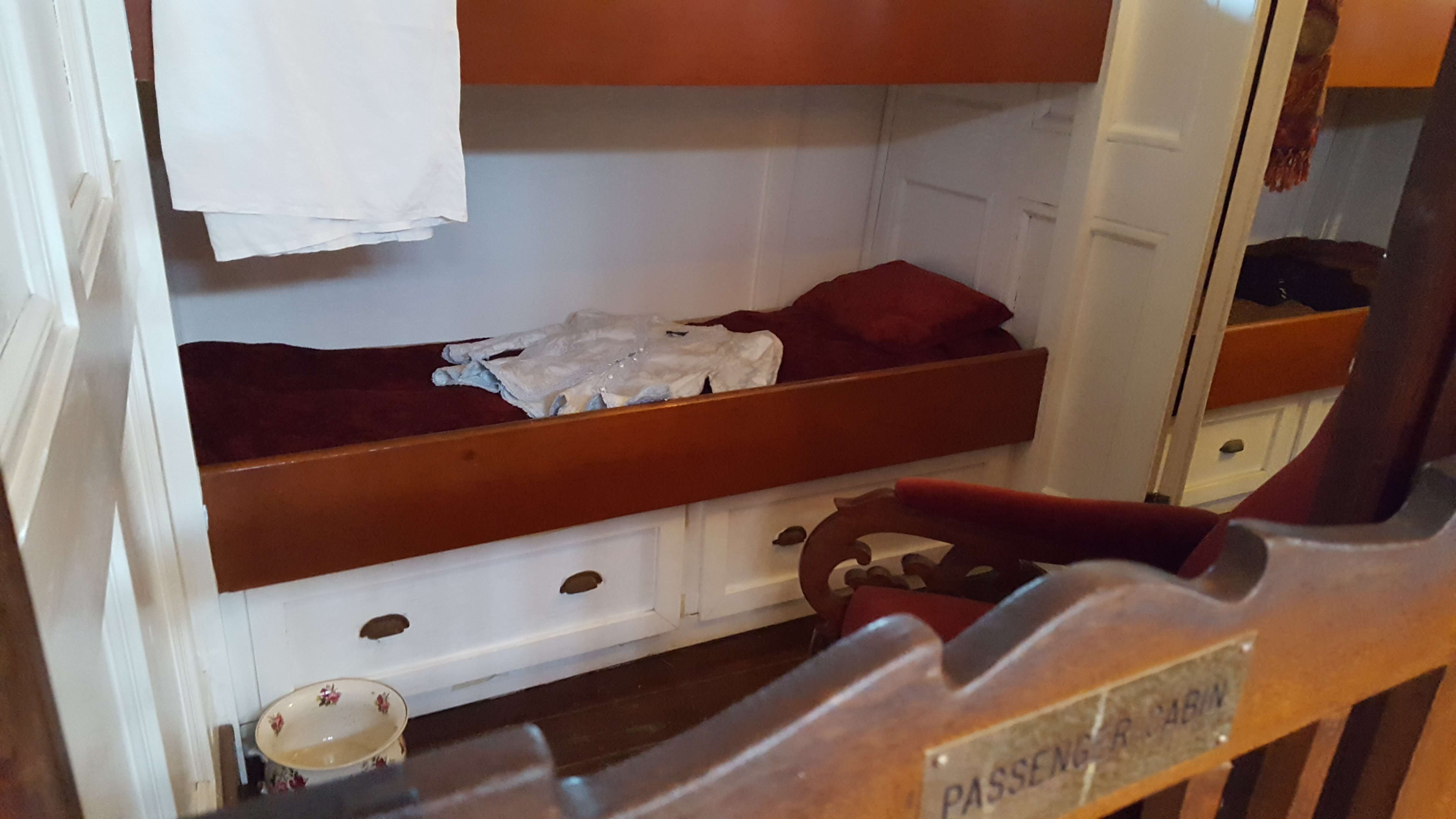 Passenger cabin aboard the Star of India