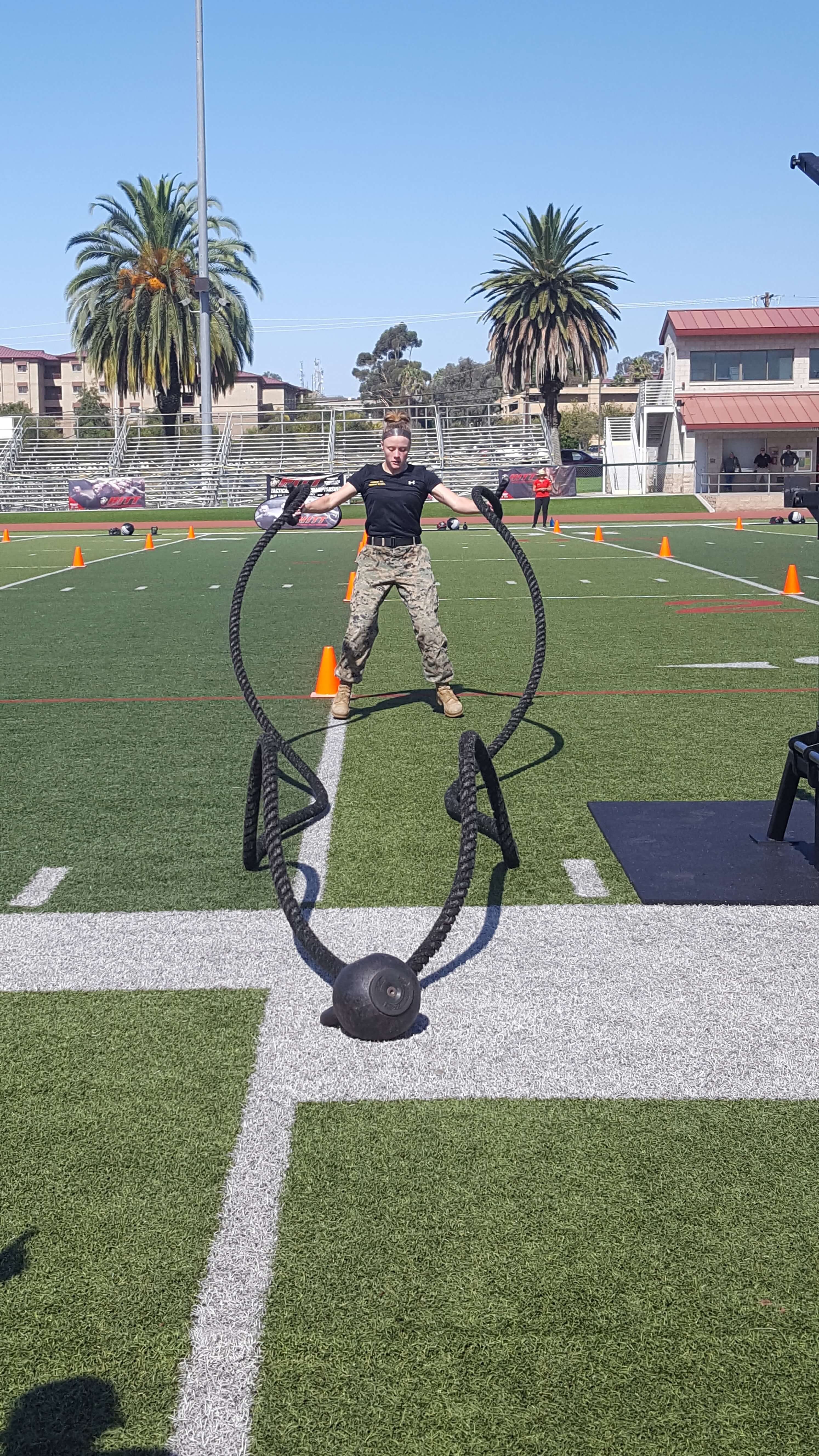 Reigning champ of the Marine's HITT competition