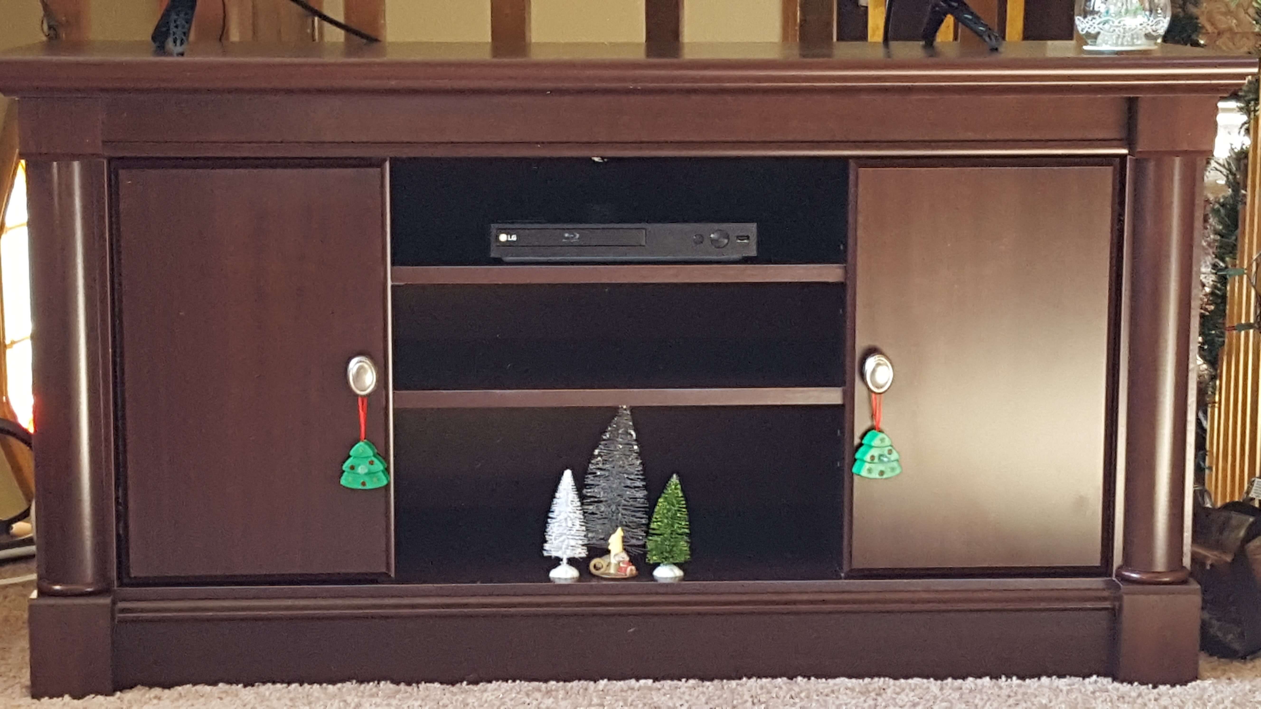 Mini trees and sleeping mouse