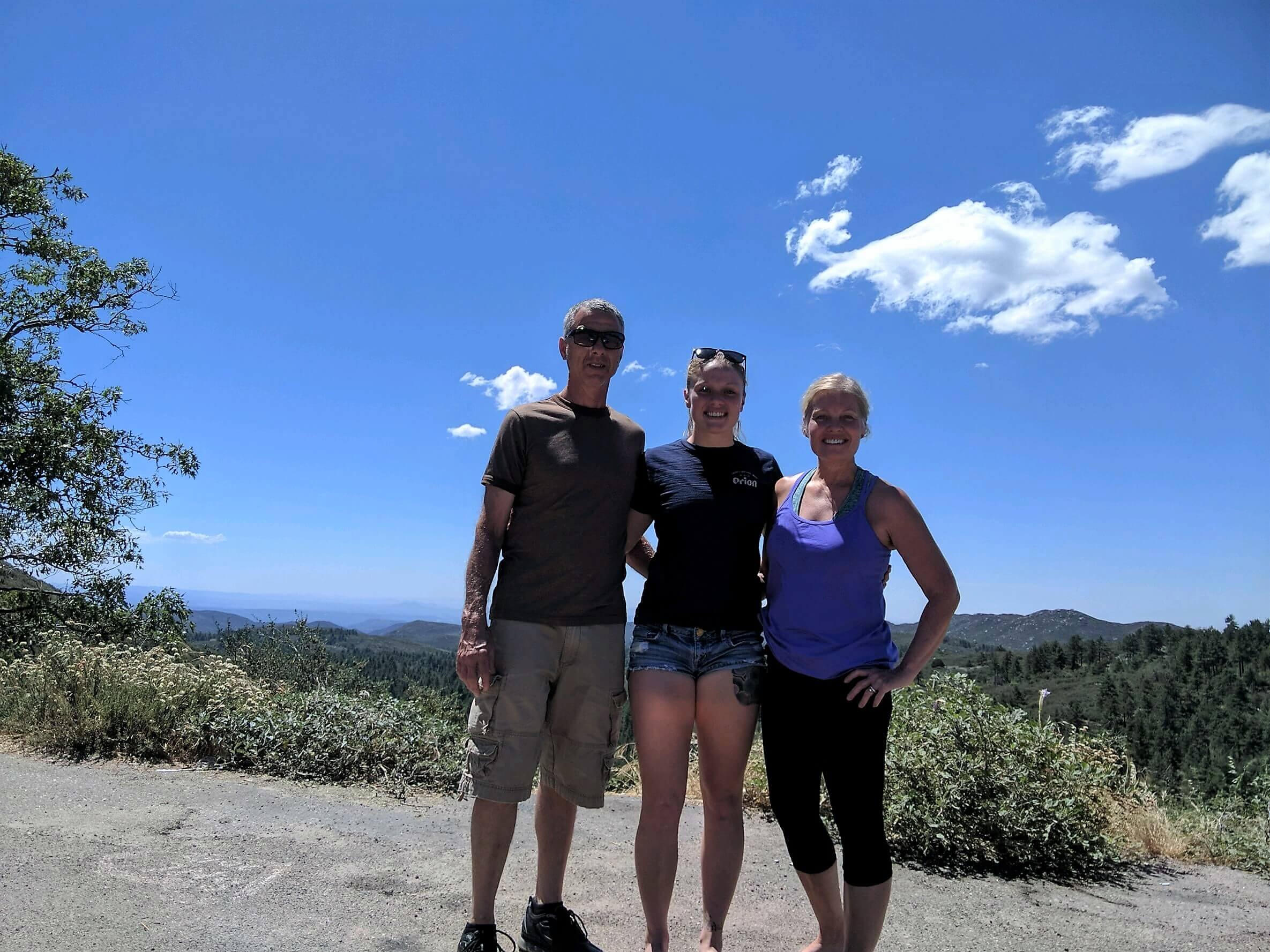 Mt. Laguna mountains