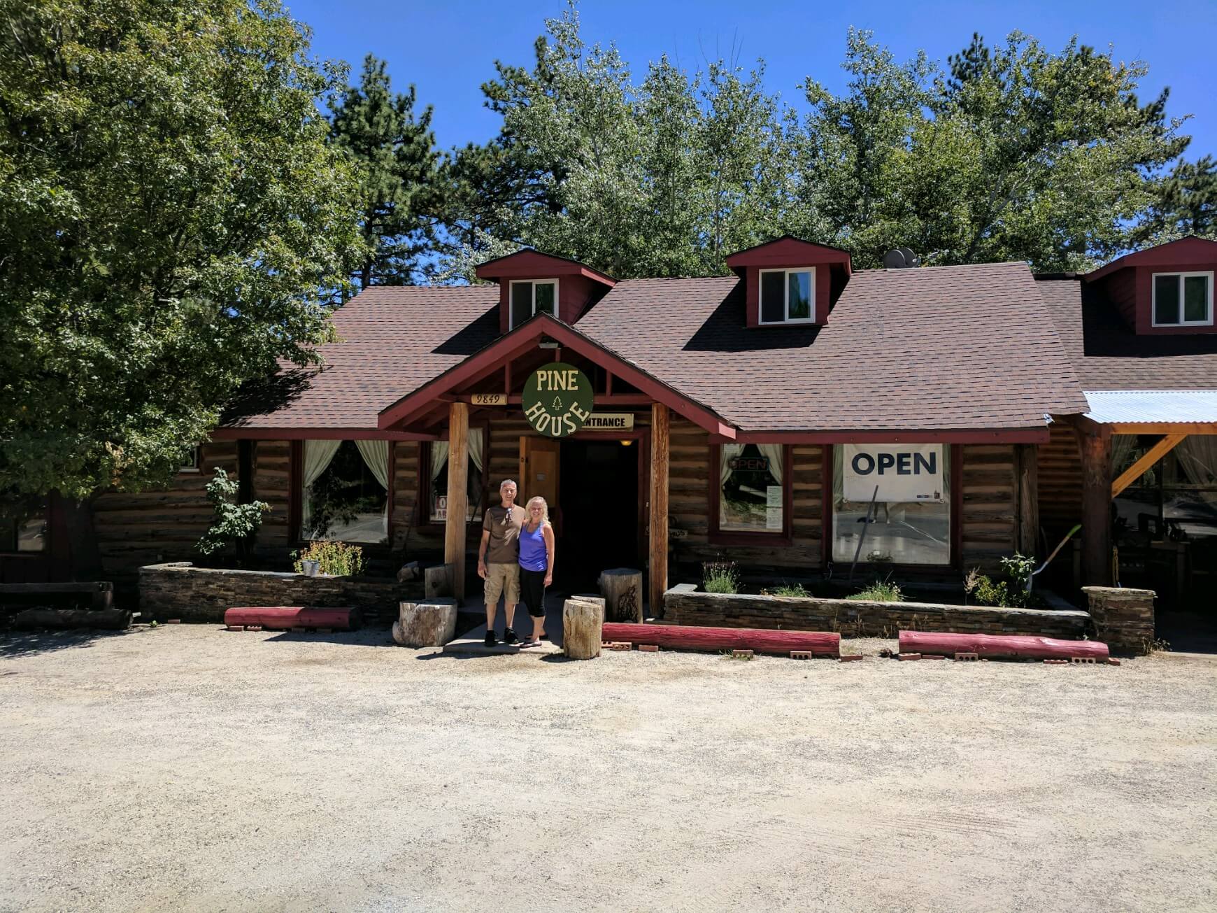 Calie's favorite, the Pine House