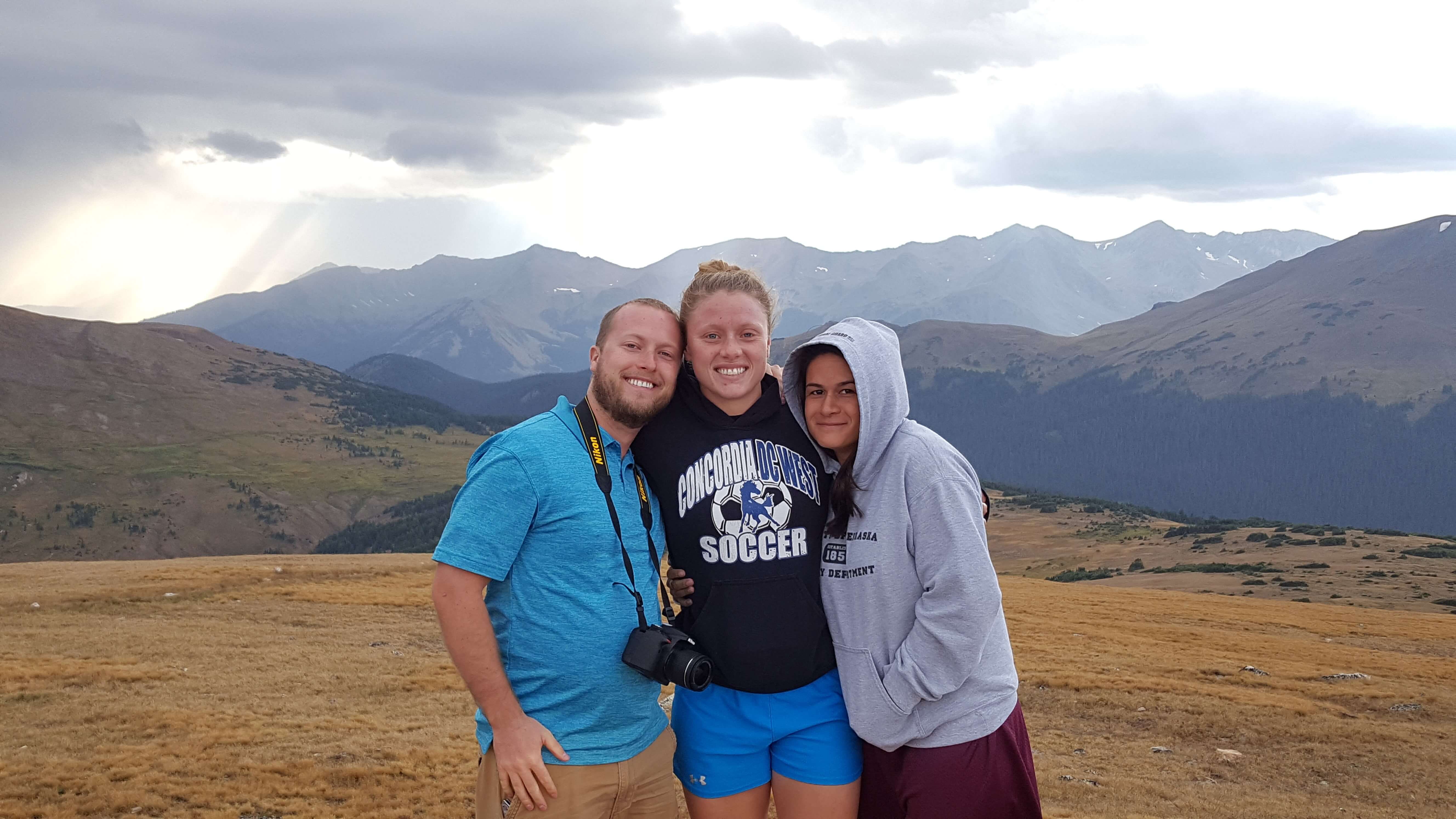 At the top of Trail Ridge Road, RMNP