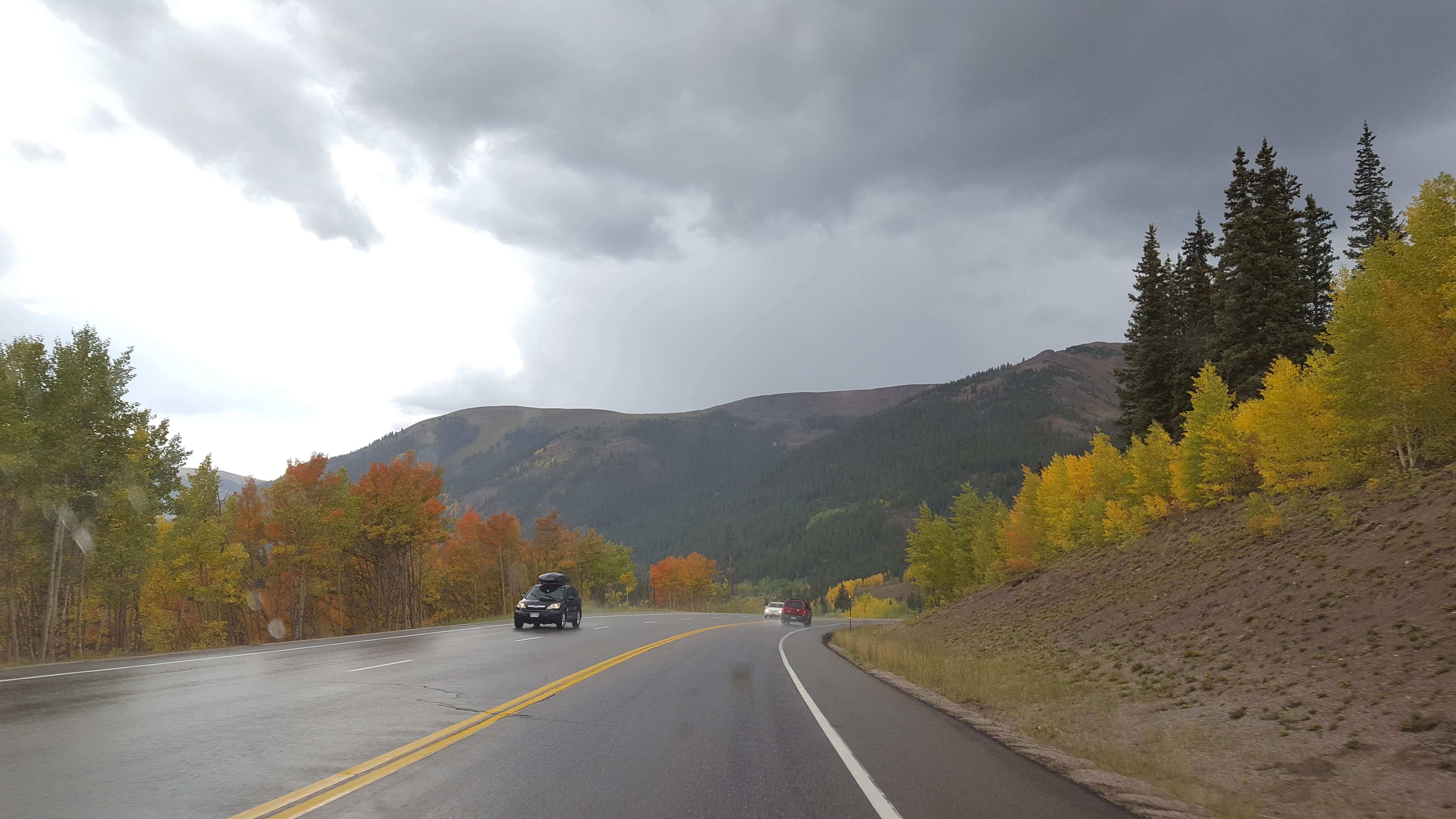 Fall colors of Colorado and part of our 1800 miles