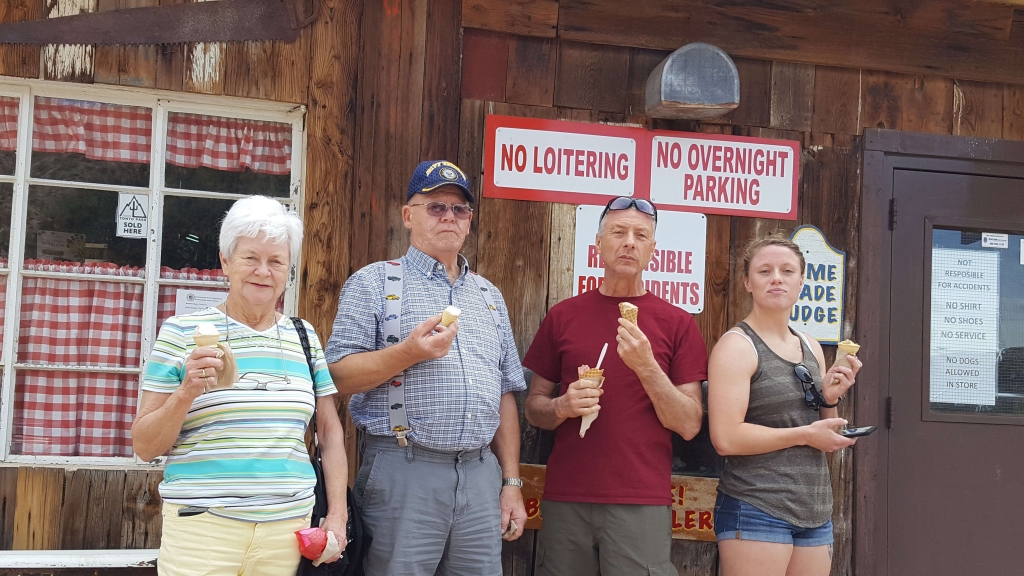 Tortilla Flat prickly pear ice cream