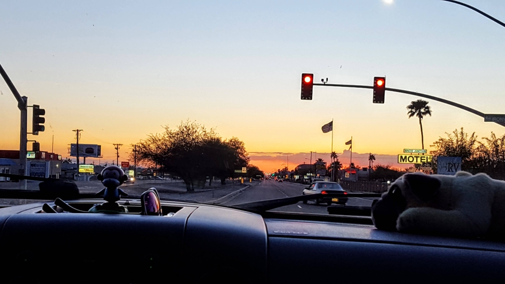 Sunset in Apache Junction, AZ