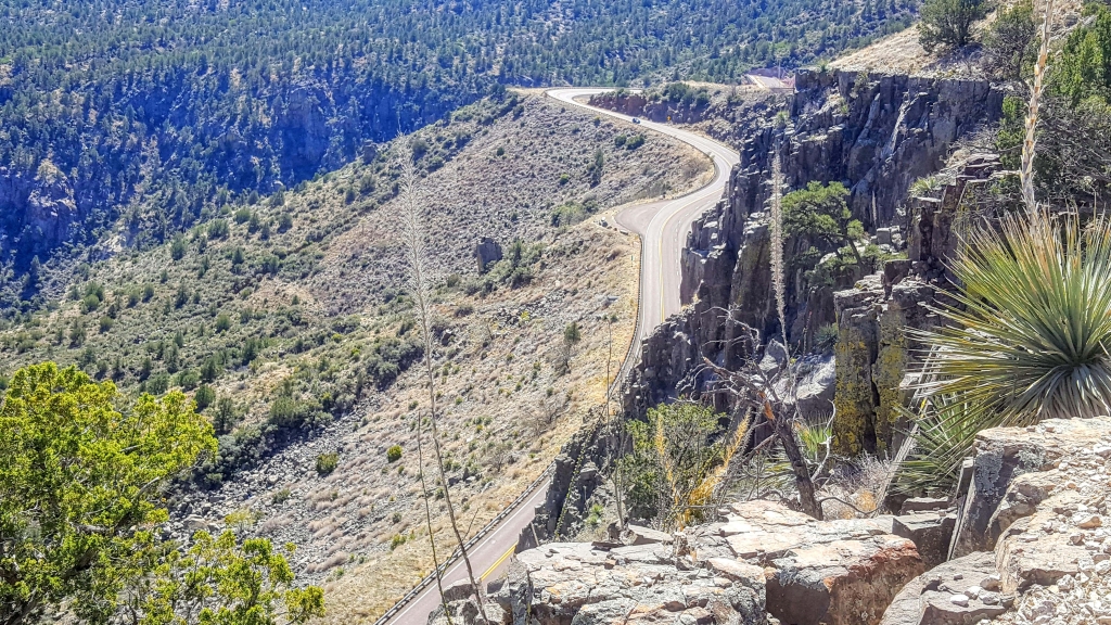 The incredible Salt River Canyon in Arizona