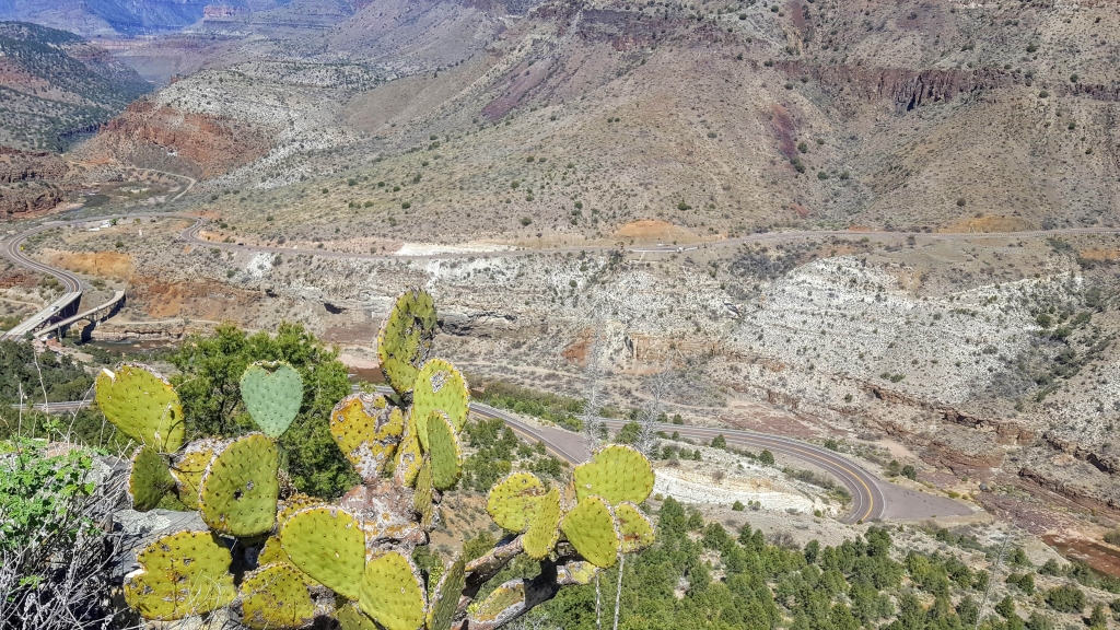 The incredible Salt River Canyon in Arizona