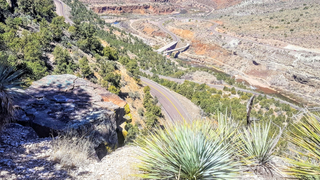 The incredible Salt River Canyon in Arizona