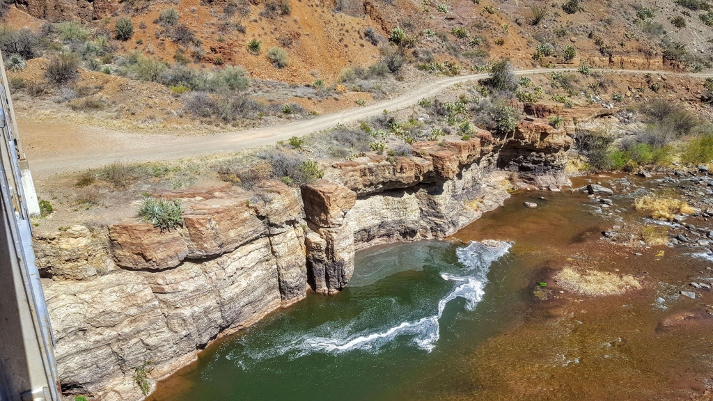 The incredible Salt River Canyon in Arizona