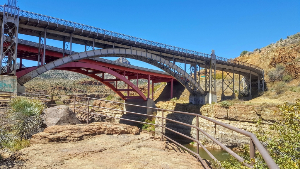 The incredible Salt River Canyon in Arizona