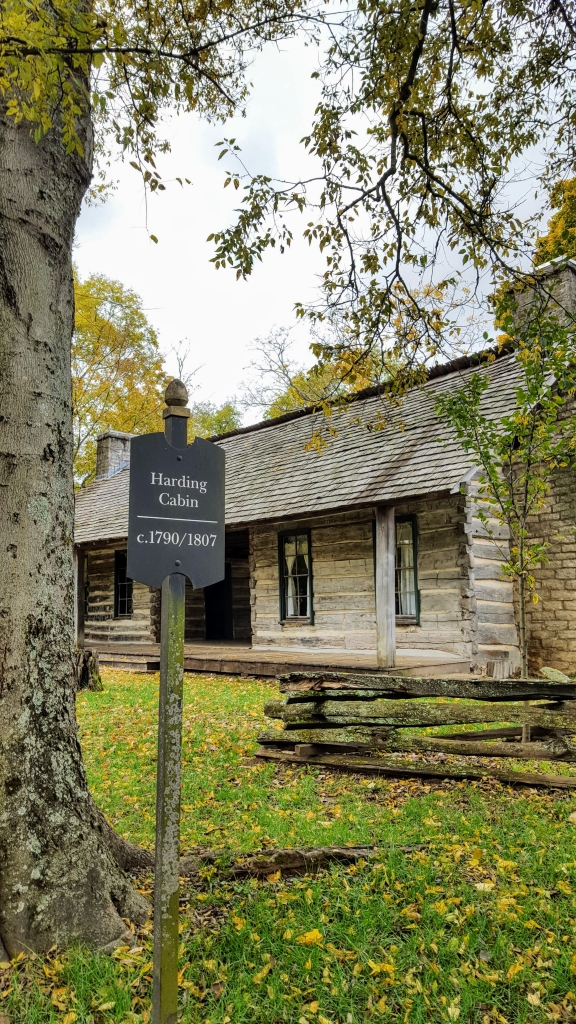 John Harding cabin at Belle Meade Plantation