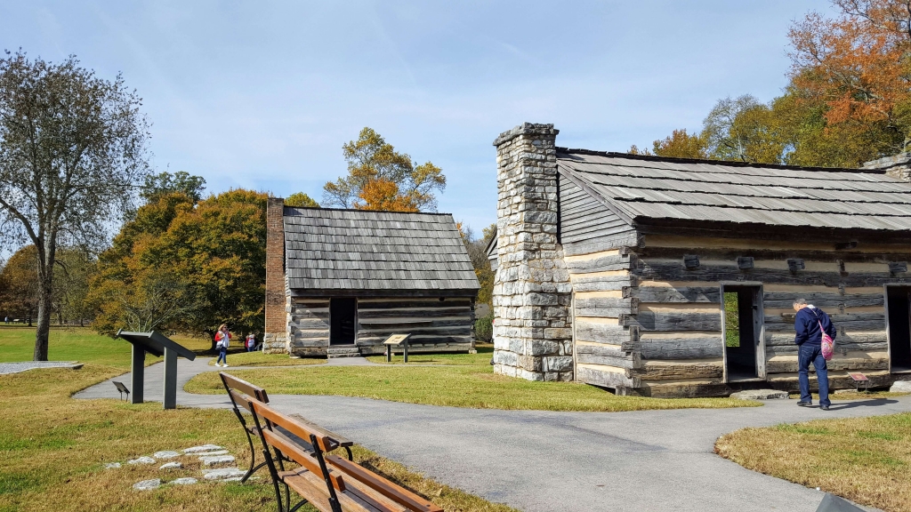 The cabins made from Andrew Jackson's original home